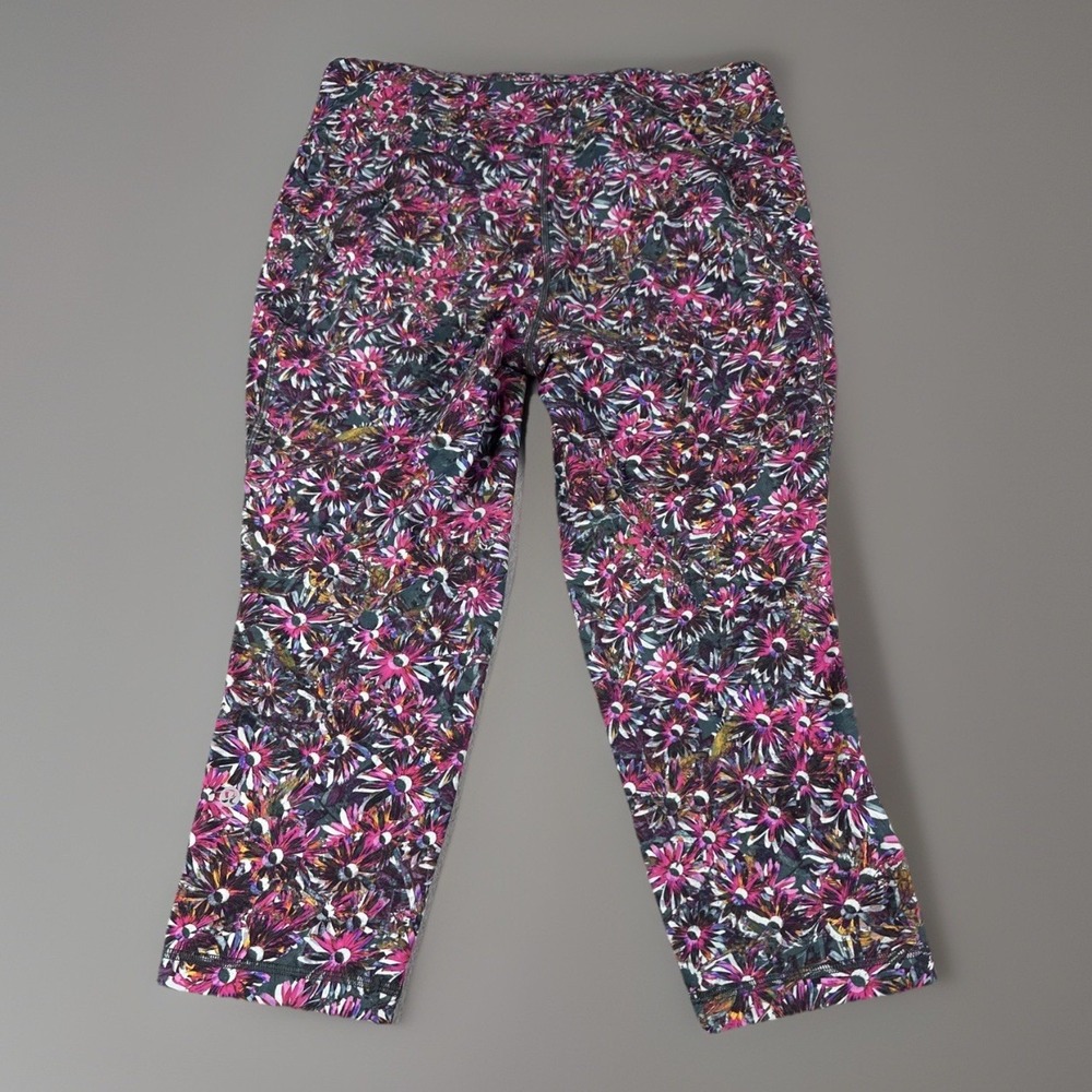 Lululemon Size 12 Base Pace High-Rise Tight 25" Floral Electric Multi No Tag - Picture 5 of 8